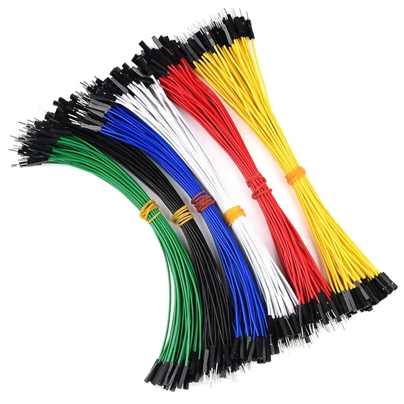 20pcs x 5color 2.54mm Female to Male Dupont Connector Jumper Cable Suitable for RC Model