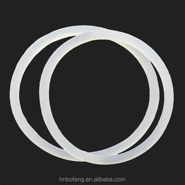 8 mm Cross Diameter Low Temperature Resistant Leak-proof Rubber Silicone O Ring