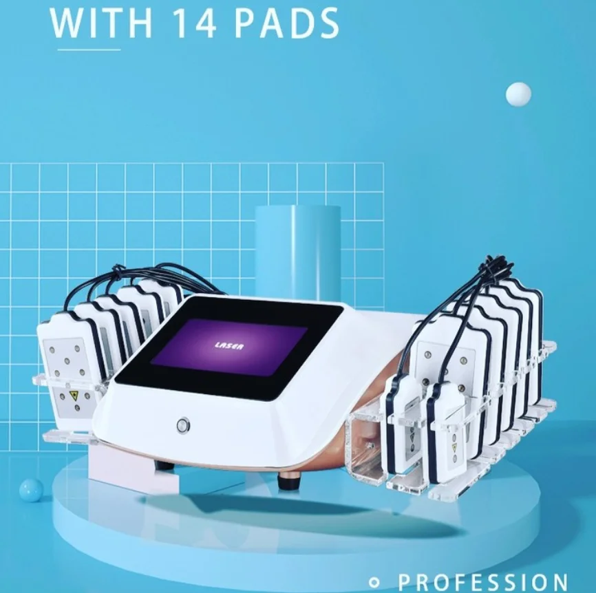 2024 Hot Selling Lipolaser Body Slimming Cellulite Laser Slim Lipo Lipolysis Machine on Sale lipolaser Machine Fat Loss