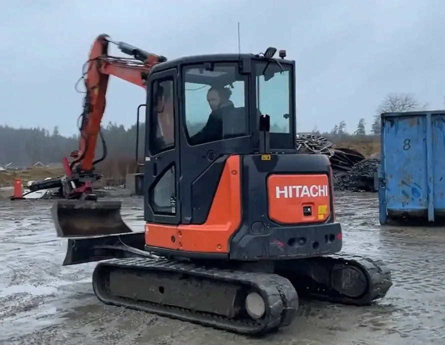 ZX55U-5A Mini Excavator Japan-made 5 ton Used  digger for sale