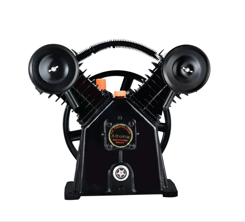 2065 aluminium bare piston belt driven air compressor pump