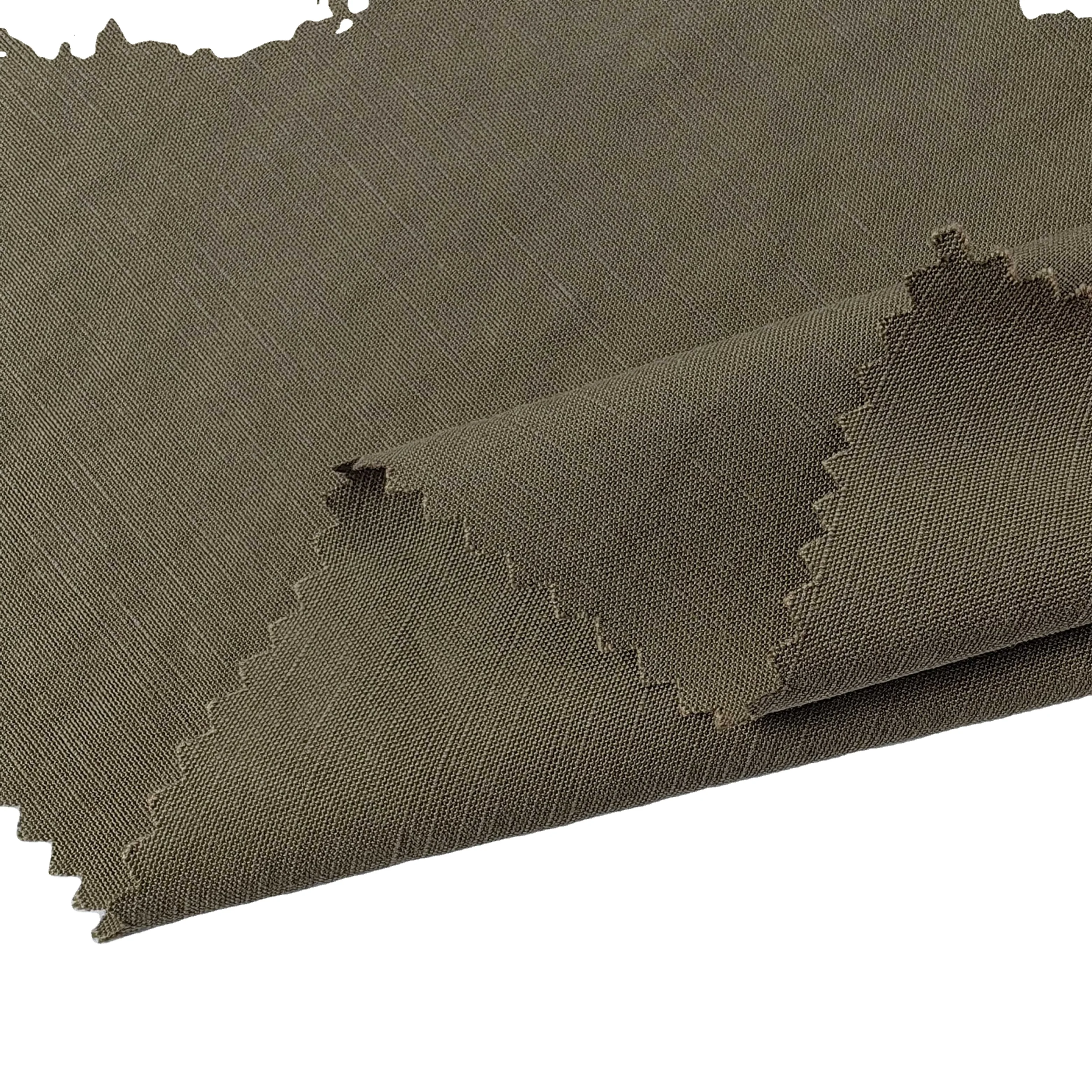 Wholesale Factory Custom Cloth On Sale Muti-function Well Received Textile Easy-to-wash Tencel Linen Fabric