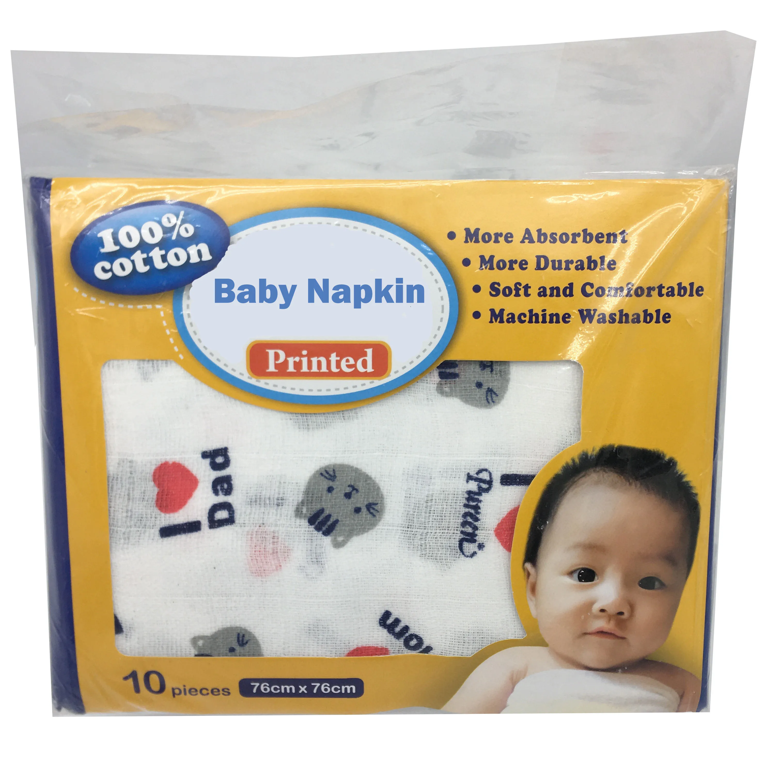 Cotton Newborn Reusable washable Cloth Nappy Gauze Blanket Bath Towel 70*70 Cm big size muslin diaper Baby Diaper Muslin