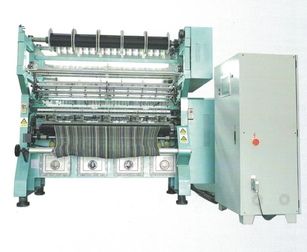 
Spring Bearded Needle Tricot Knitting Machine With EL System and Cut Presser 