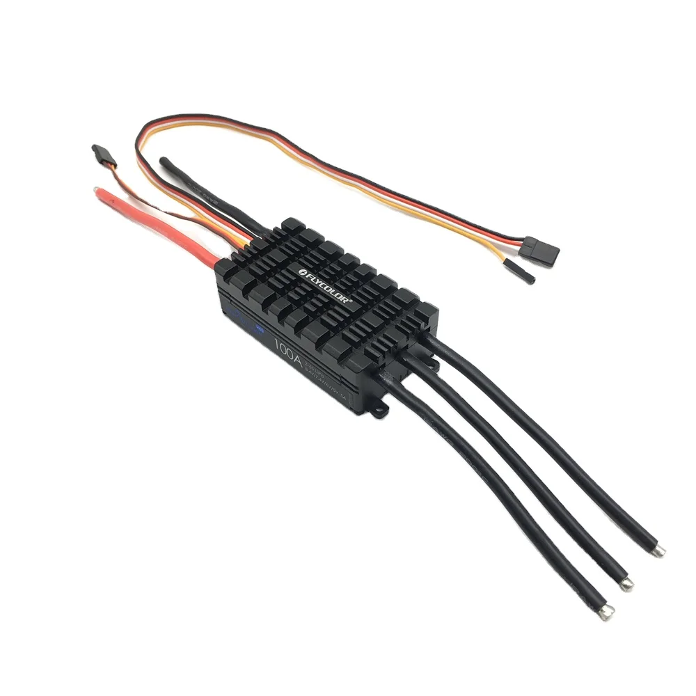 1 шт. Flycolor WinDragon ESC 100A двухсторонняя функция обратного хода 2-6s Регулируемый BEC выход wifi приложение программирование для двигателя JP EDF