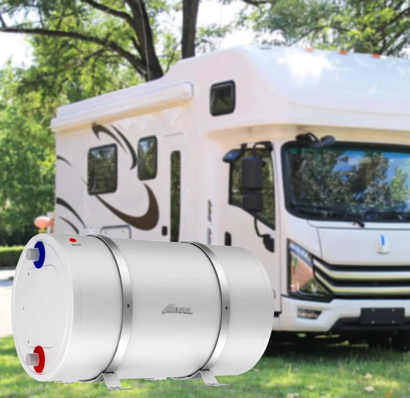 10L 15L 25L 30L Dual Power 12V 220V Camper RV Boiler Water Heater Tank For Caravan Storage Electric Water Heater