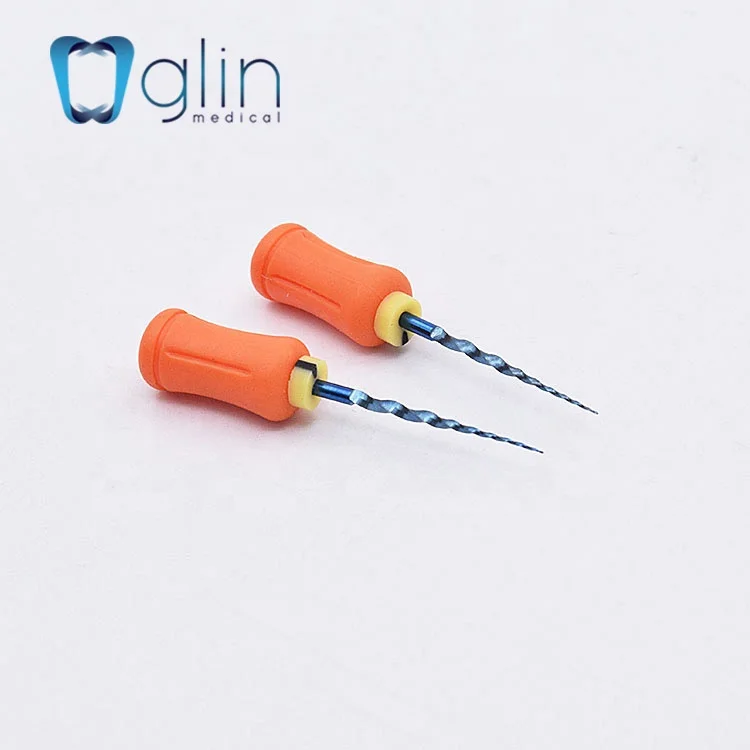 Glin Endodontic File Heat Activation Super Blue Hand Files  for Root Canal Treatment