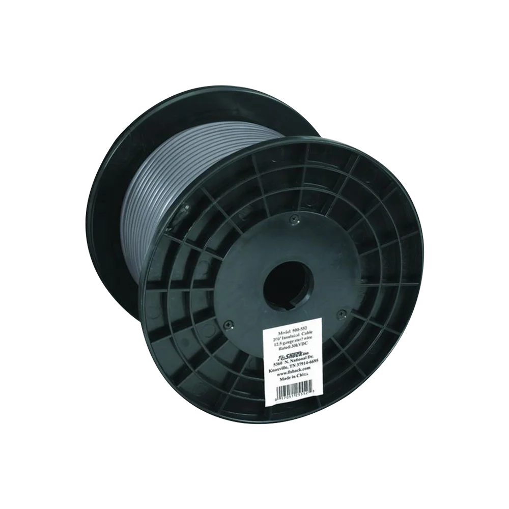 Double Layer PE Outer Insulated Wire Underground Electric Fence Cable For Insulation