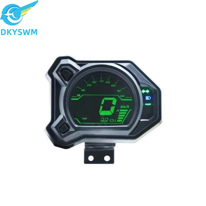 VOTOL 072 LCD speedometer CNA wire communication LED digital meter for electric motorcycles display LCD speedometer