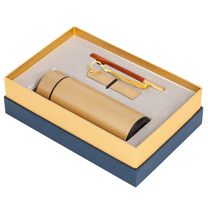 
Direct Factory Wholesale Custom Logo Stainless Steel Intellect Show Temperature Water Bottle Drinking Business Vacuum Cup 