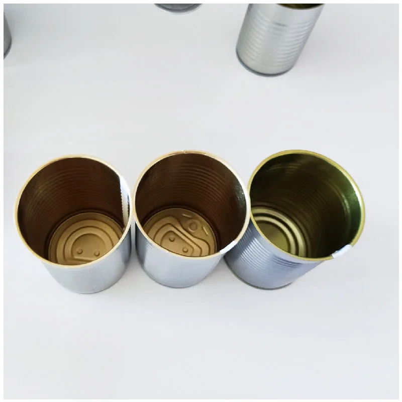 Chinese Factory High Quality Wholesale 3-Piece Empty Tin Cans for Food Packaging Milk Coffee Tea Tomato Fish Meat Beans