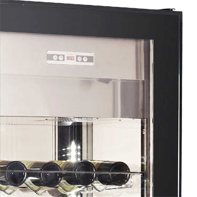 High Quality Refrigerators & Freezers Double Doors Display Fridge Showcases Glass Display Wine Cooler