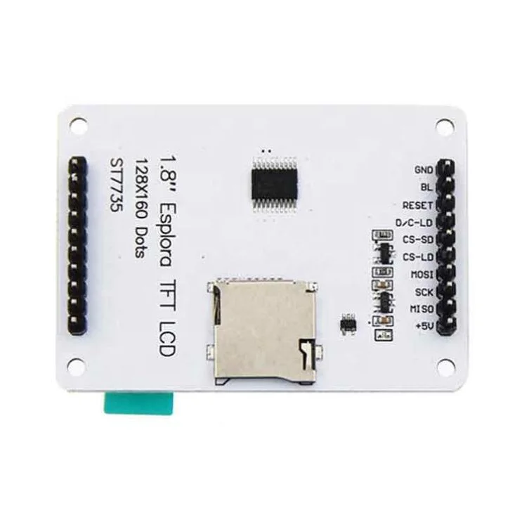 1.8 Inch SPI Serial LCD Esplora TFT LCD Color Screen Support 65K Color Display With SD Card Slot