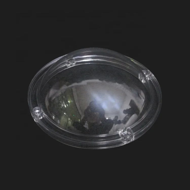 Промышленное освещение, антибликовый абажур из поликарбоната, высокотемпературная крышка из поликарбоната, аксессуары для уличных фонарей, оптический объектив 100 мм