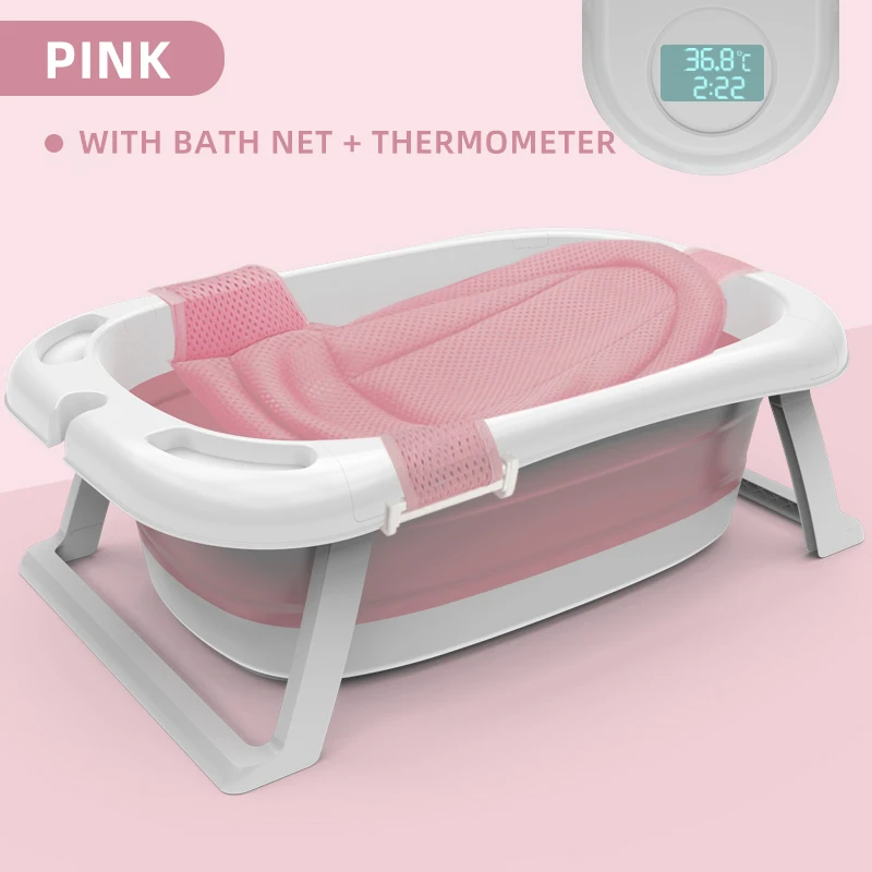 
High Quality Bathtubs Light Fashionable Portable Collapsible Folding Newborn Baby Bath Tub mini bathhub 