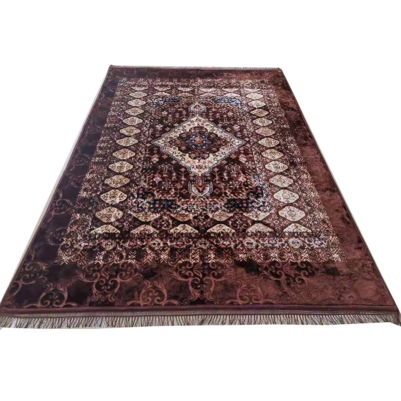 Indonesia Style Super Soft Cloud Carpet Mink Carpet with Sponge and Anti-slip Backing