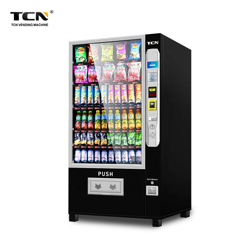  Автоматический торговый автомат для горячих и холодных напитков TCN с сертификатом CE ISO9001