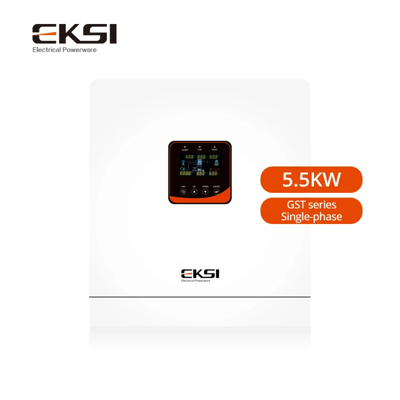Solar Inverter Hybrid 5-10kw 5kva Split Phase Inbuilt Battery