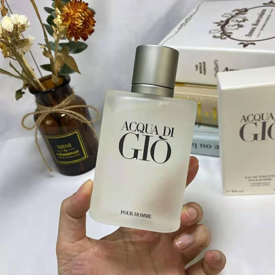 Men Parfum Acqua Di Gio Eau De Toilette Pour Homme Men Body Mist Long Lasting Smell Man Fragrance3.4fl.oz High Quality OEM