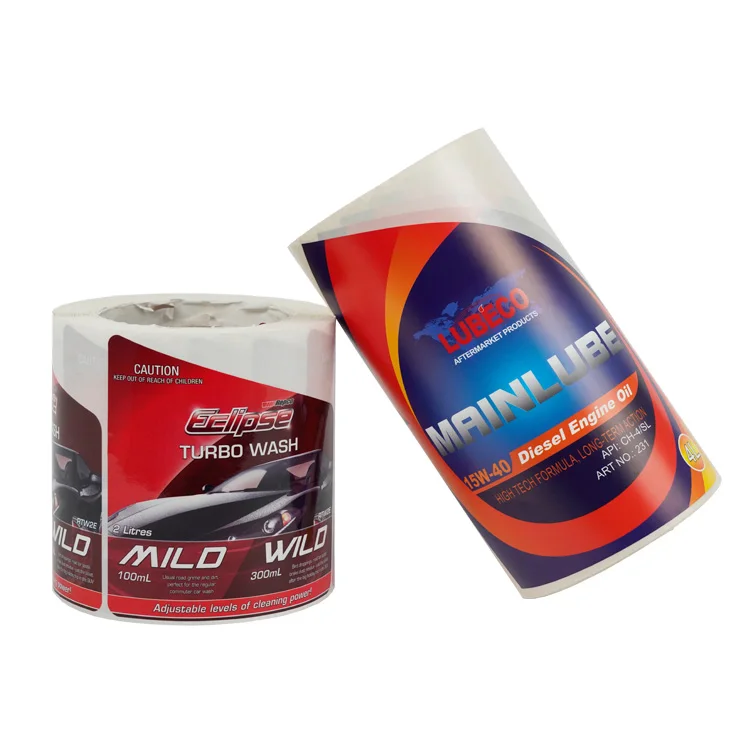 High quality custom printing industrial stickers