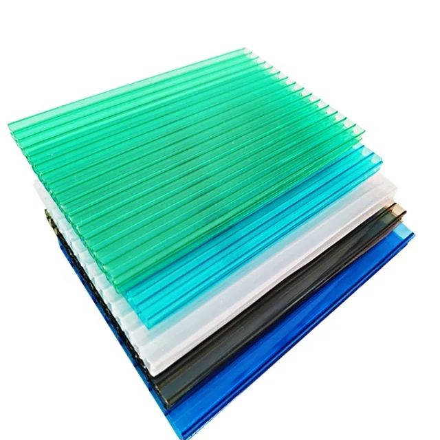 building materials polycarbonate plastic sheets clear polycarbonate hollow sheet for skylight