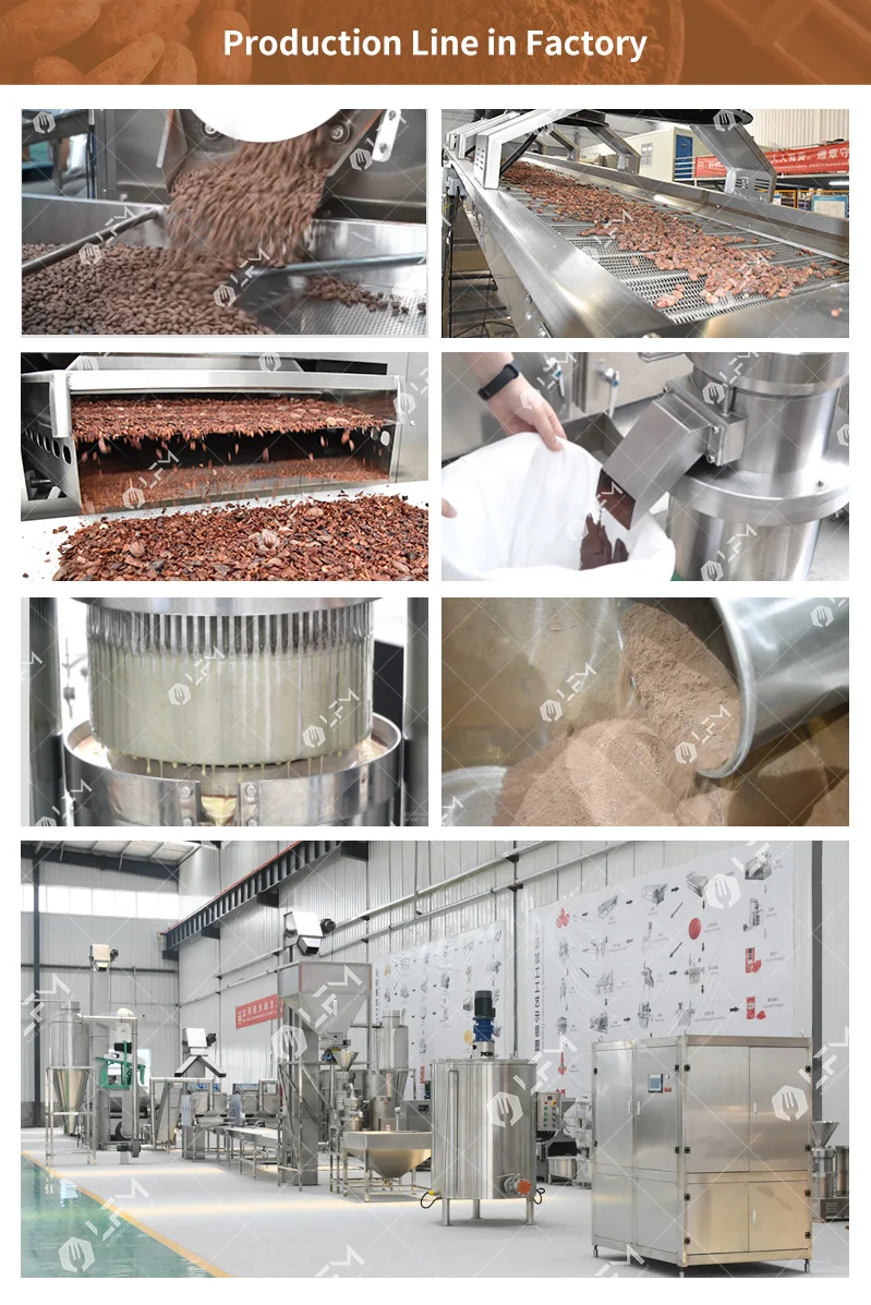 Low Fat Cocoa Powder Production Line Solution Provider Alkalized Cocoa Powder Making Machine Manufacturing