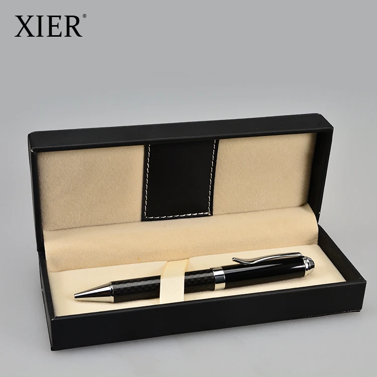 Custom Logo High Quality Luxury Ball Pen With Box Set Metal Ballpoint pens in Business gift box