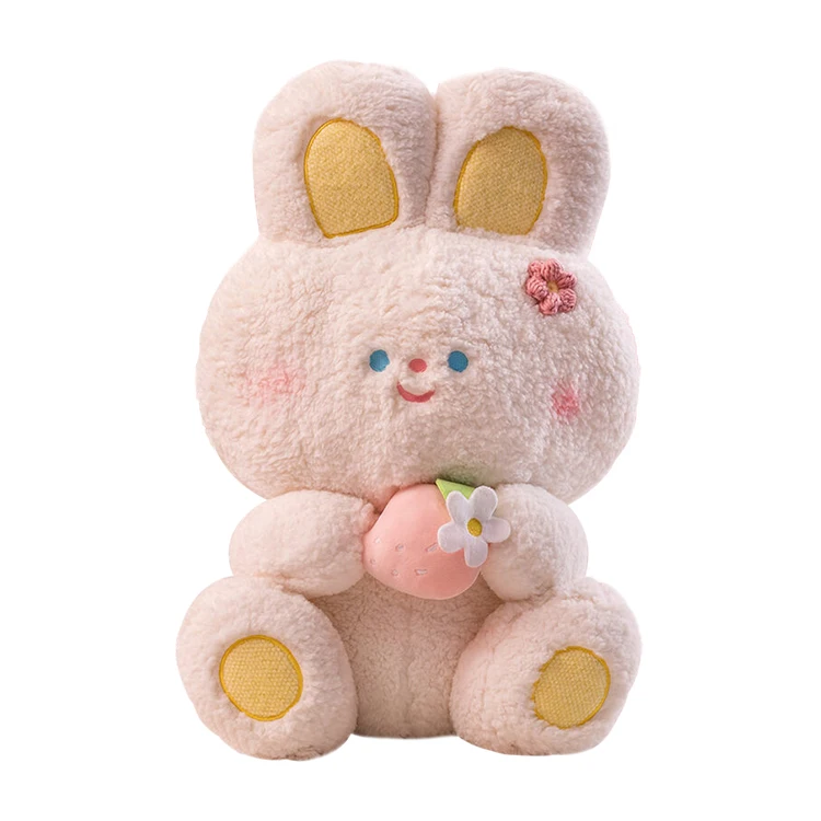 Cartoon Animal Rag Dolls Table Bag Decoration Stuffed Bunny Plush Toys