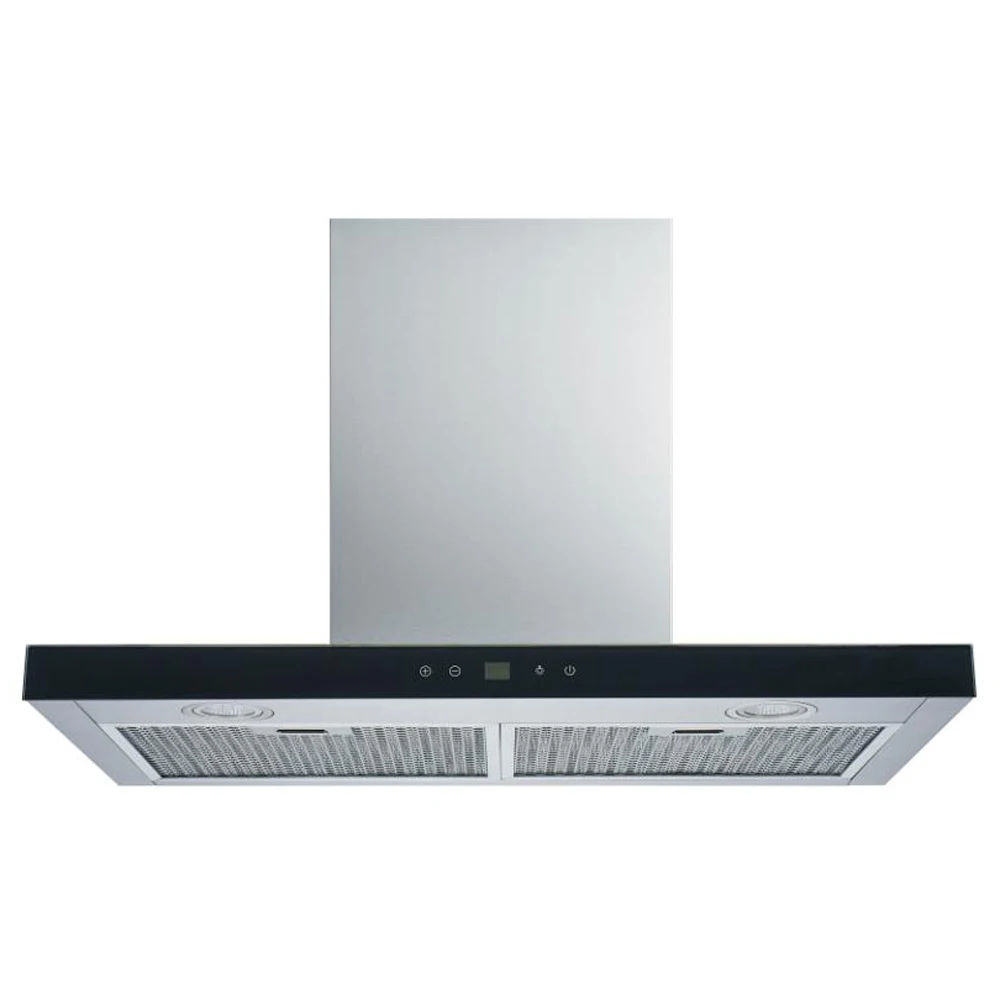 New design super slim auto cleran stainless steel kitchen chimney range hood