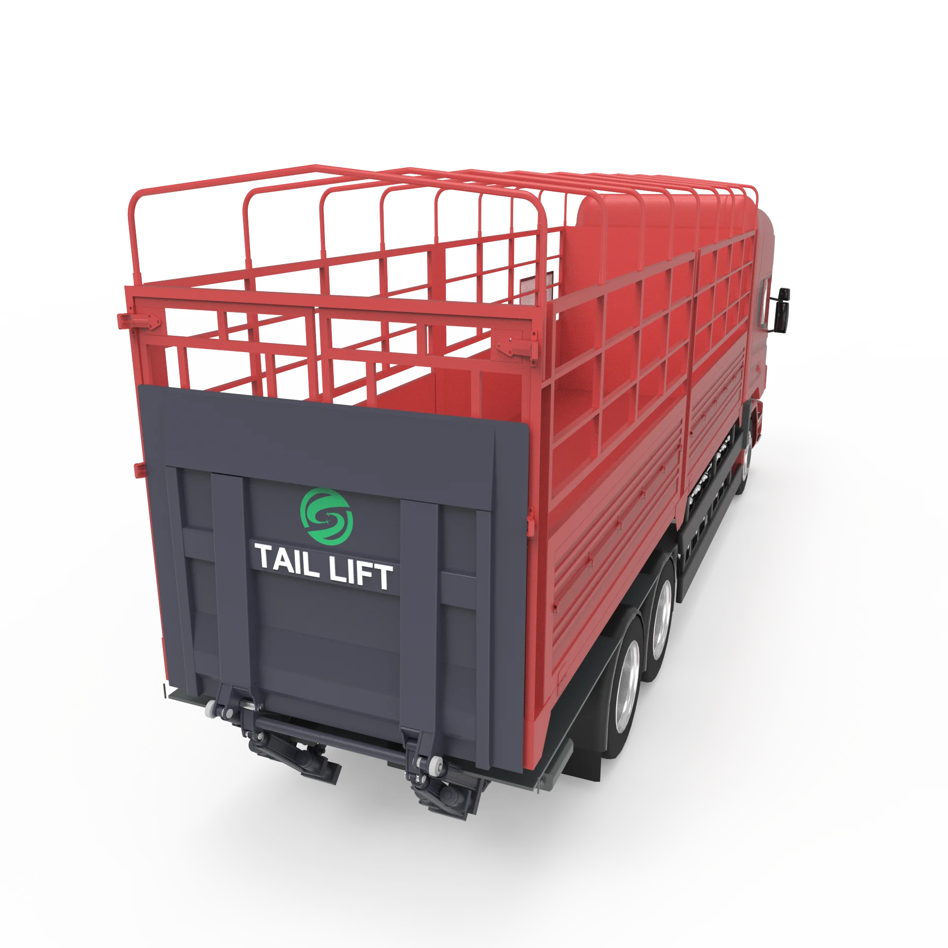 Хвостовой подъемник для грузовика высокого уровня