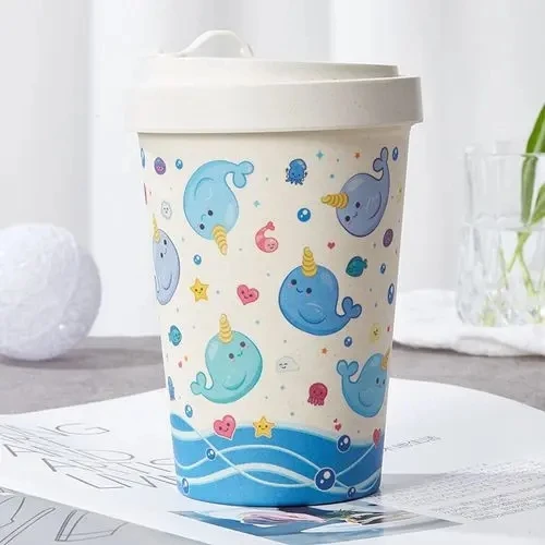 Cheap Factory Eco Coffee Cup Natural RICE HUSK Fibre Coffee Cup