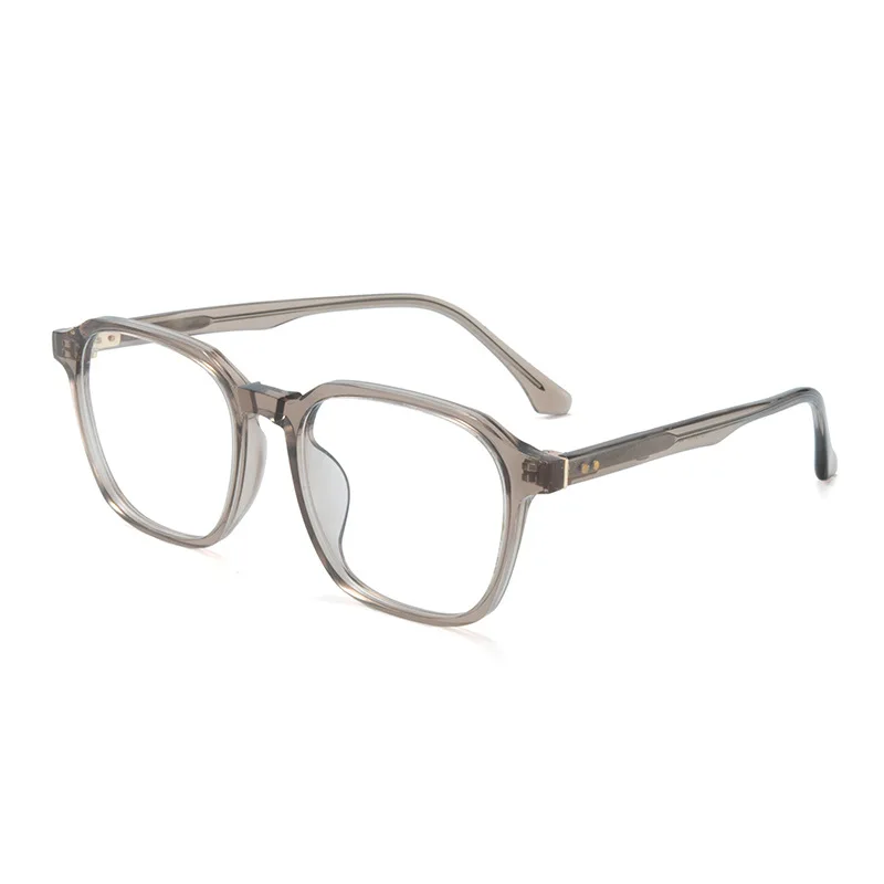 New Square Optical Frame Lightweight TR90 Retro Korean Stylish Eyewear for Unisex Myopia Spectacle Frame Wholesale Custom Logo