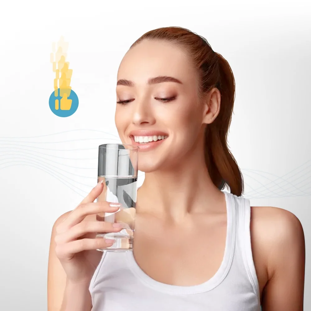 OEM  1L/H Efficiency Home Water Distiller with 4L Plastic Bucket