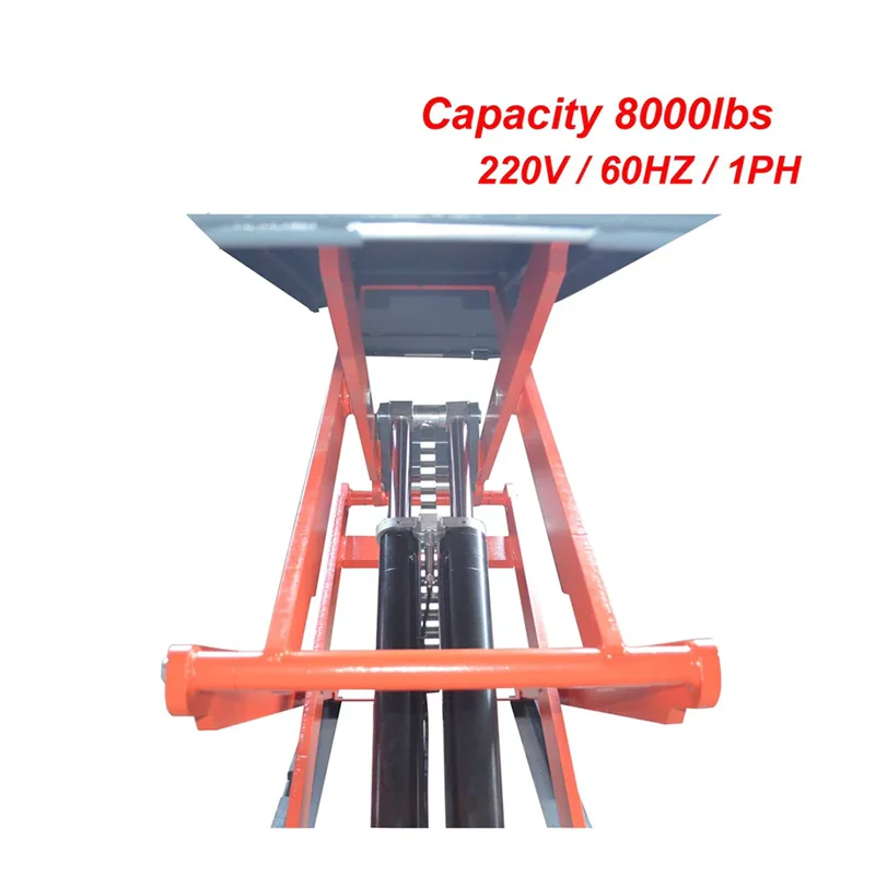 Fostar CE ISO Workshop Direct Factory Portable Automatic Hydraulic Customization Ultra Thin Small Tyre Scissor Car Lift For Sale