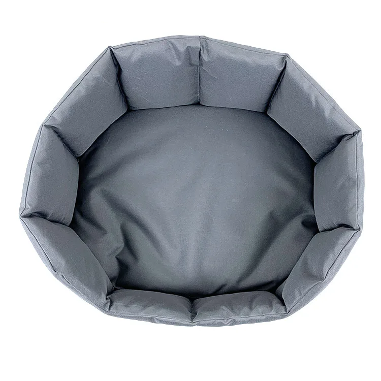 
Easy to Clean Removable Cushion Round Bolster Pet Dog Cat doggie doggy Bed with Waterproof 600D Oxford 