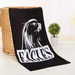 Hot selling suede microfiber custom printed custom slogan towel