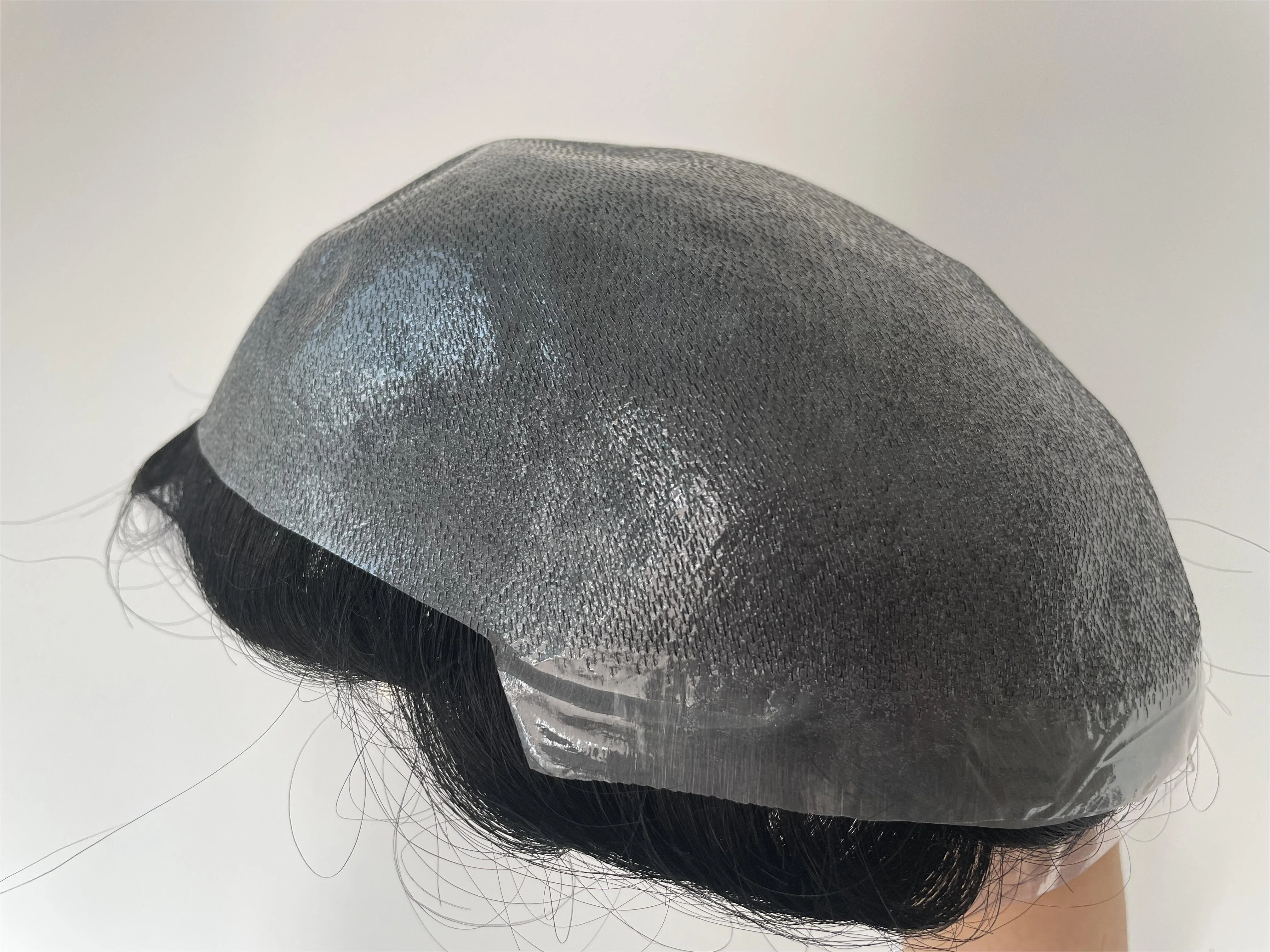 04-06 mm Skin Base Buy Shop Online Indian Human Hair Toupee For Man Human Hair