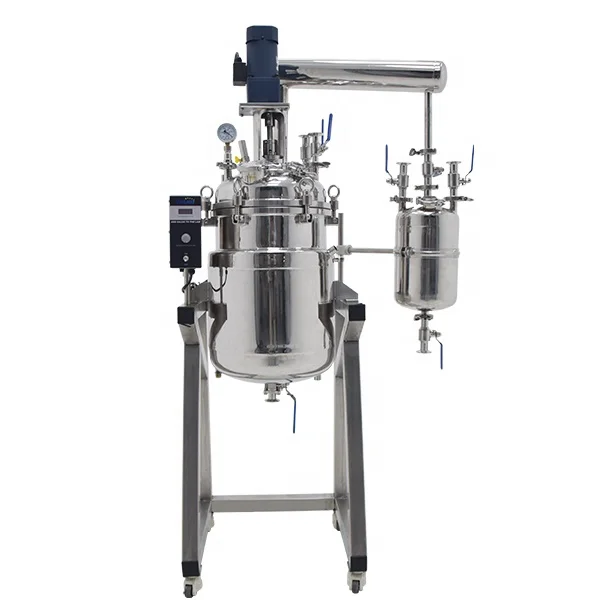 Valuen 50L Continuous Stirred Tank Reactor Stainless Steel  Jacketed Jacketed stainless steel reactor