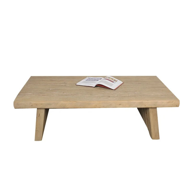 Старинная антикварная натуральная восстановленная плита из массива дерева для отеля и дома, журнальные столики