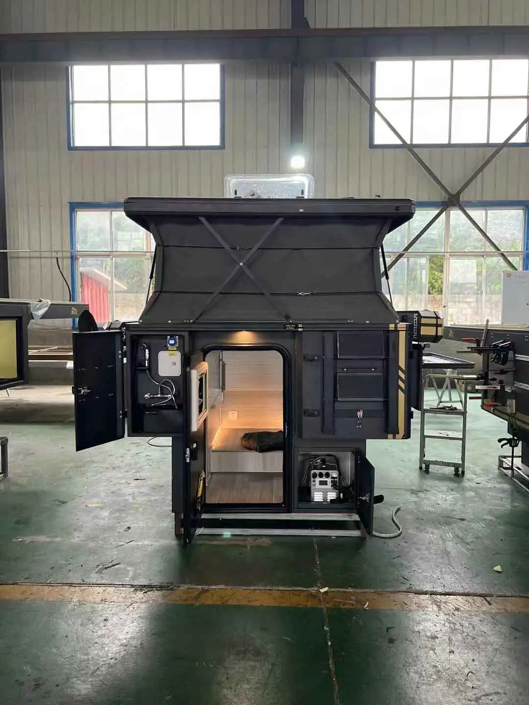 Slide In Pickup Camper Truck 8 Foot Light Pop Up truck camper Popup Camper For Truck