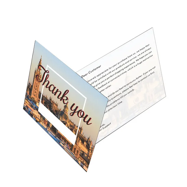 Custom thank you cards for small business custom printing gift cards