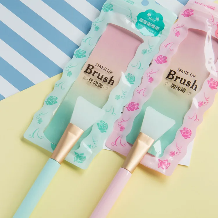 
Wholesale soft silicone face mask make up brush for body cream 