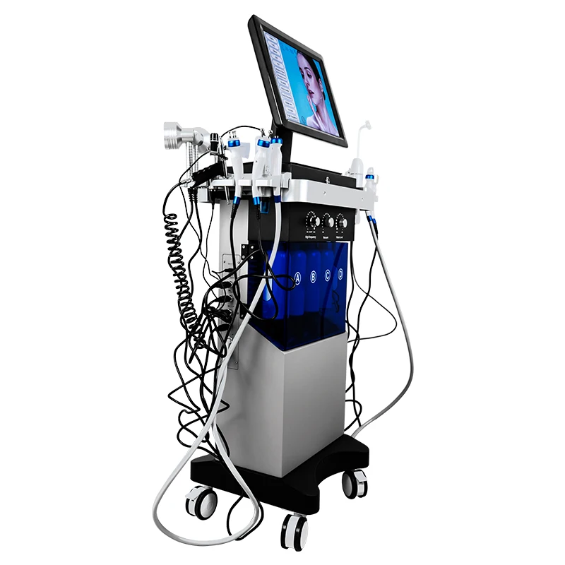 Profesional 12 en 1 Machine Analizador De Piel Facials Maquina 6/7/8/14 en 1facial Machine