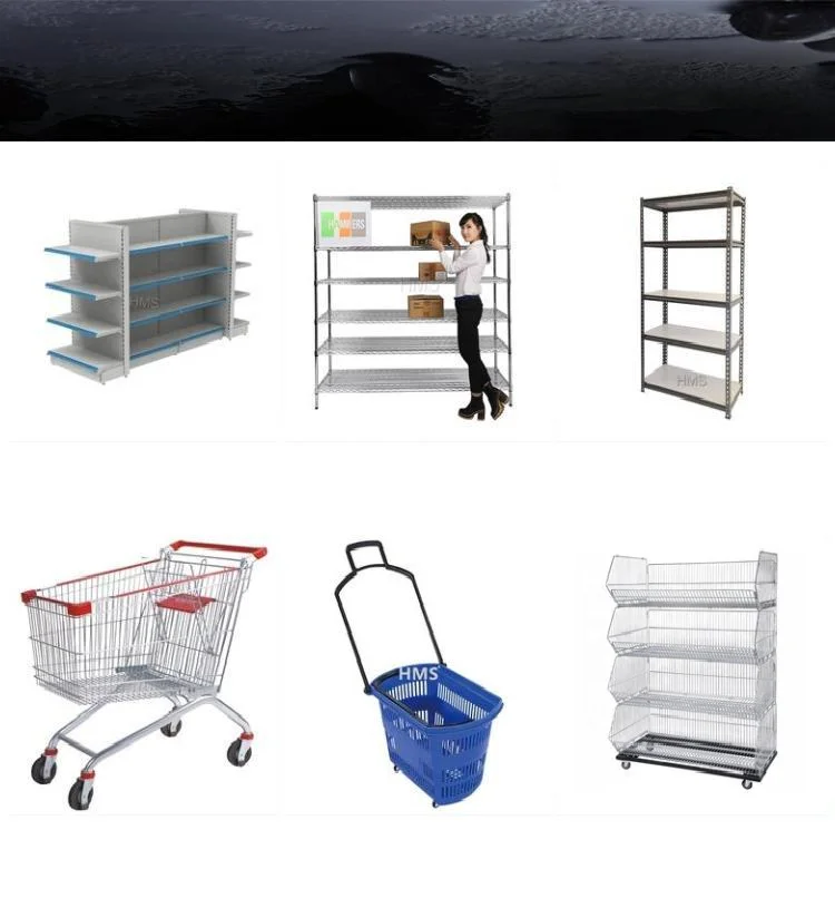grocery shelves