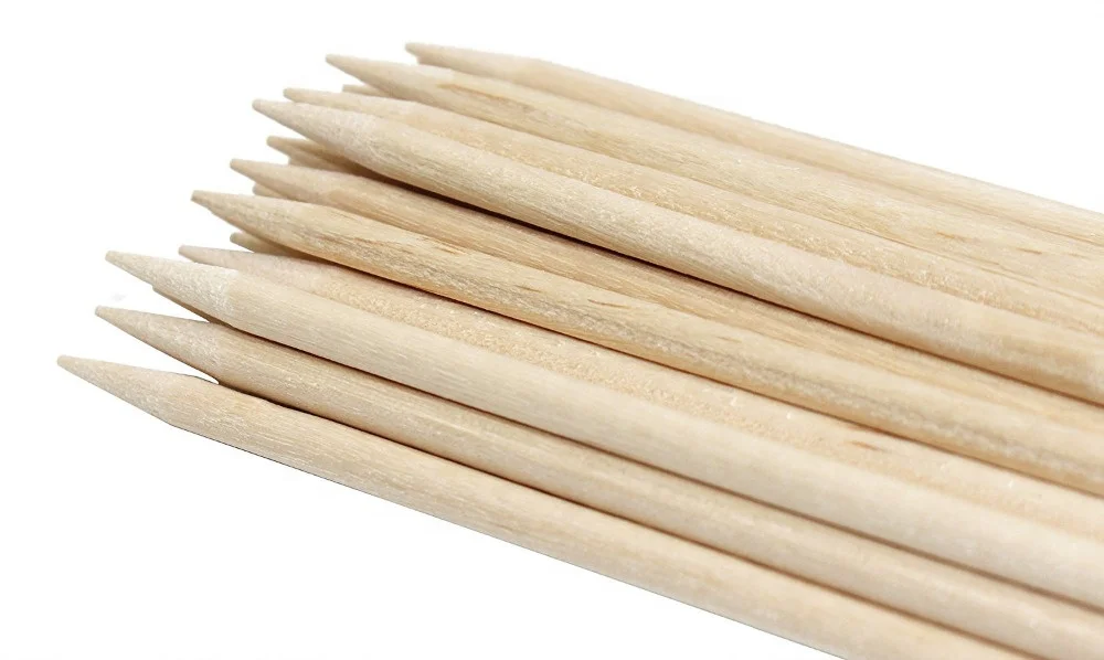 China Supplier Stocked Wooden Skewer Stick