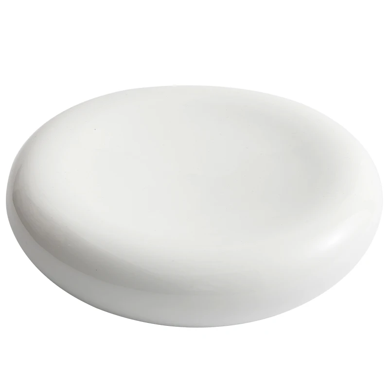 Snack dish ceramic double layer shape looks good commercial side dish hotel restaurant club molecular food tableware
