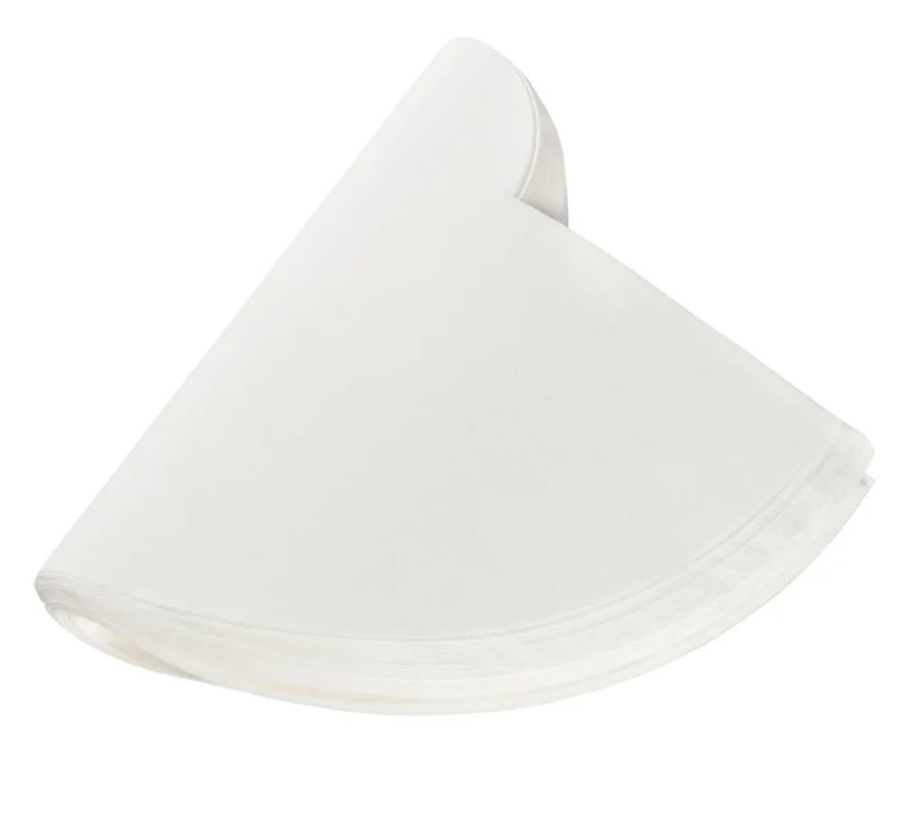 Usesoon низкая цена высокое качество пищевой класс половинная Складная кофейная фильтровальная бумага белый и натуральный 40