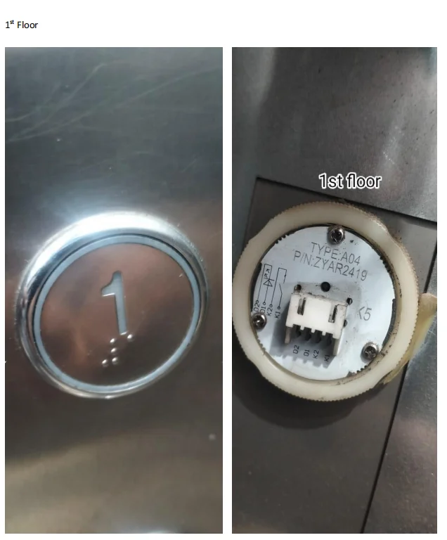 Elevator Cop Lop Touch Button Elevator Push Button Elevator Button Panel