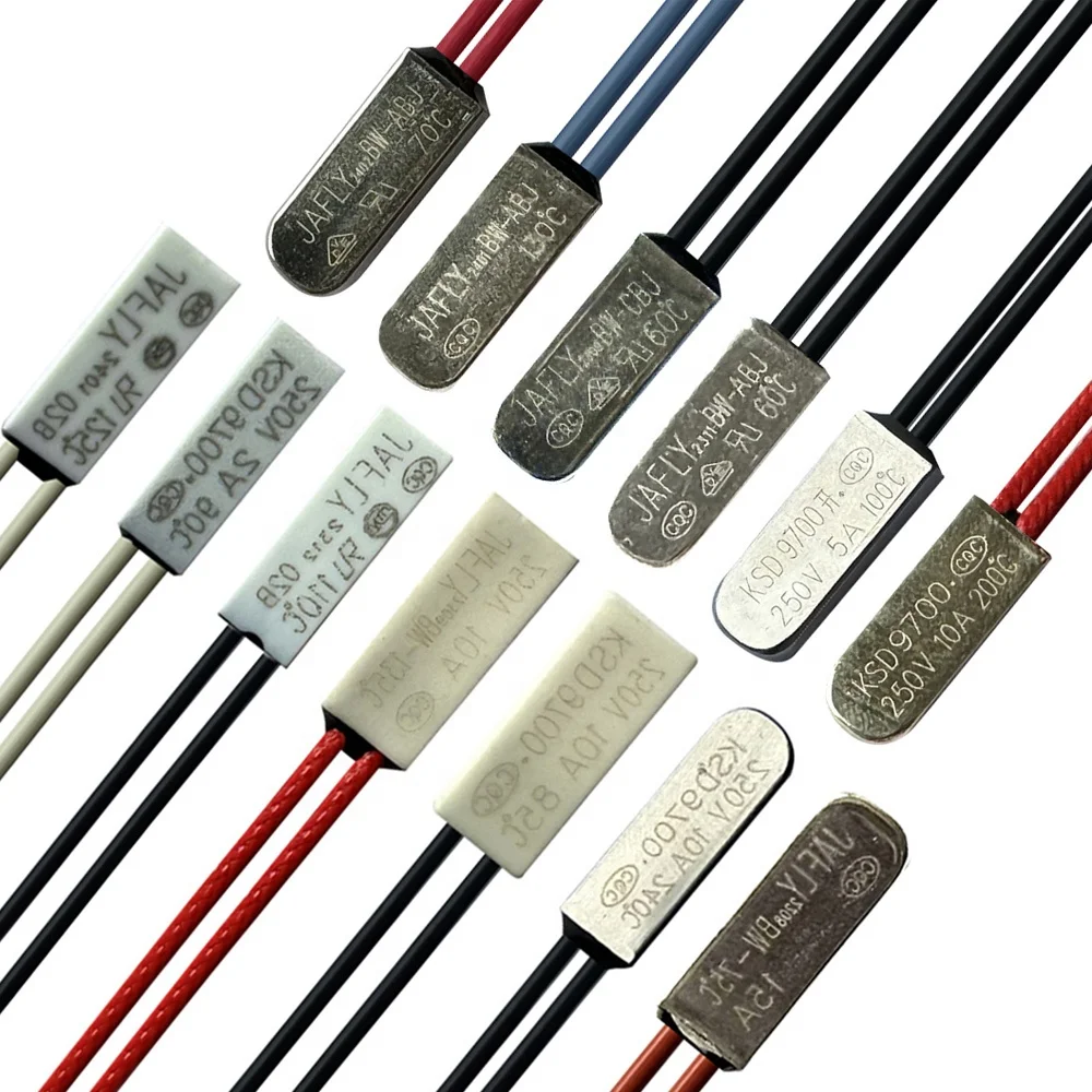 JIHUI Motor Protection Thermal Switch Overload Protector Thermostat flow Switch