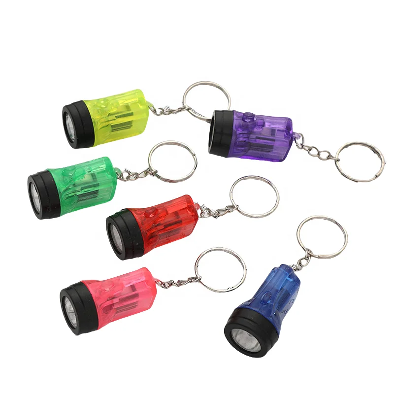Hot sell Small LED mini key chain novelty flashlight Mini flashlight keychain
